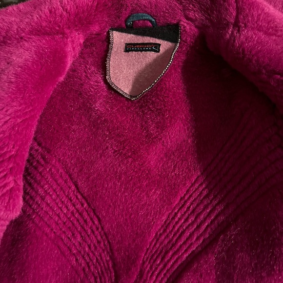 Custo Barcelona retro faux fur lined jacket - Picture 3 of 5